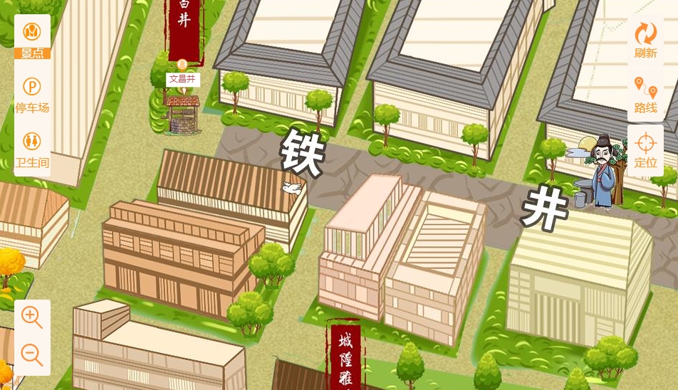 丰润智慧景区：手绘地图与语音导览的完美融合